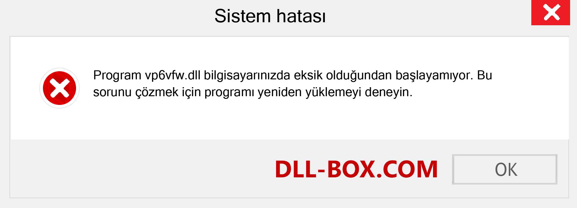 vp6vfw.dll dosyası eksik mi? Windows 7, 8, 10 için İndirin - Windows'ta vp6vfw dll Eksik Hatasını Düzeltin, fotoğraflar, resimler